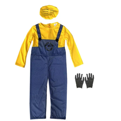 Anime Character Jumpsuit Costume - Unisex Halloween Cosplay Outfit for Kids & Adults
