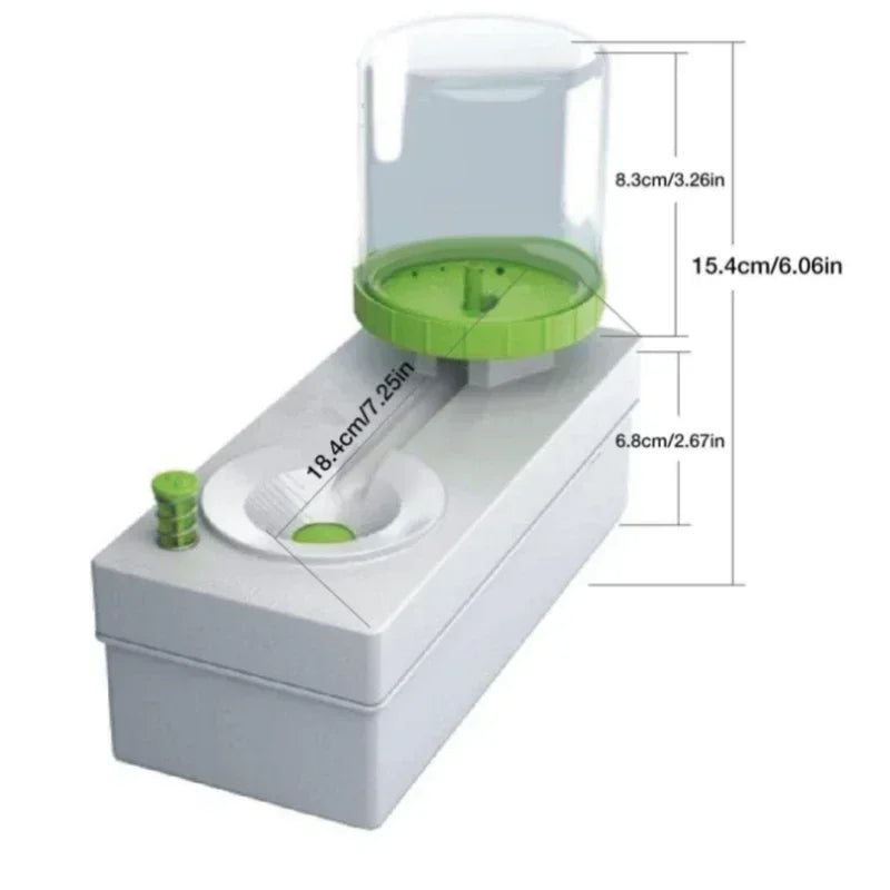 Creative Novelty Fast Watercolor Pen Brush Washer - Convenient One-Click Water Circulation and Replacement System