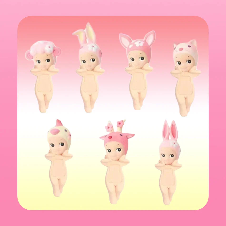 Sonny Angel Cherry Blossom Blind Box — Sakura Rabbit Surprise Collectible Doll Lucky Mascot Gift