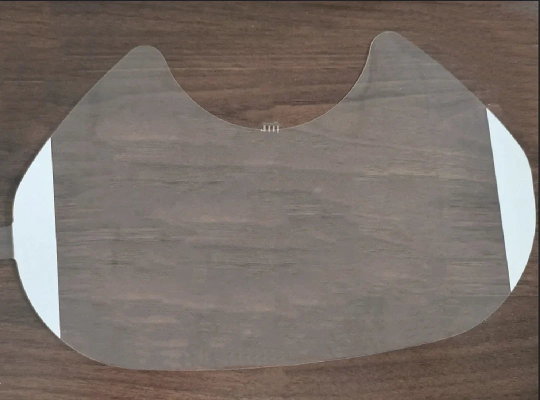 Anti-Scratch Protective Lens Film – 3M 6800 Full Face Gas Mask Window Screen Protector for Painting & Spraying