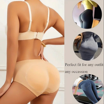 Women's Seamless Cotton Briefs – Plus Size Low Waist Solid Color Breathable Underwear