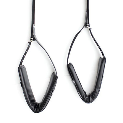 Adjustable BDSM Bondage Set – Handcuffs, Ankle Cuffs & Open Leg Restraints for Couples, Adult Fetish Games for Women