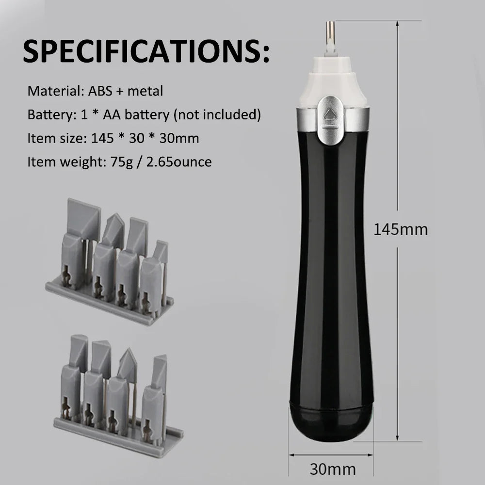 MS-148 Mini Electric Reciprocating Sander – Precision Grinding Pen & Polishing Drill Tool for DIY Model Craft