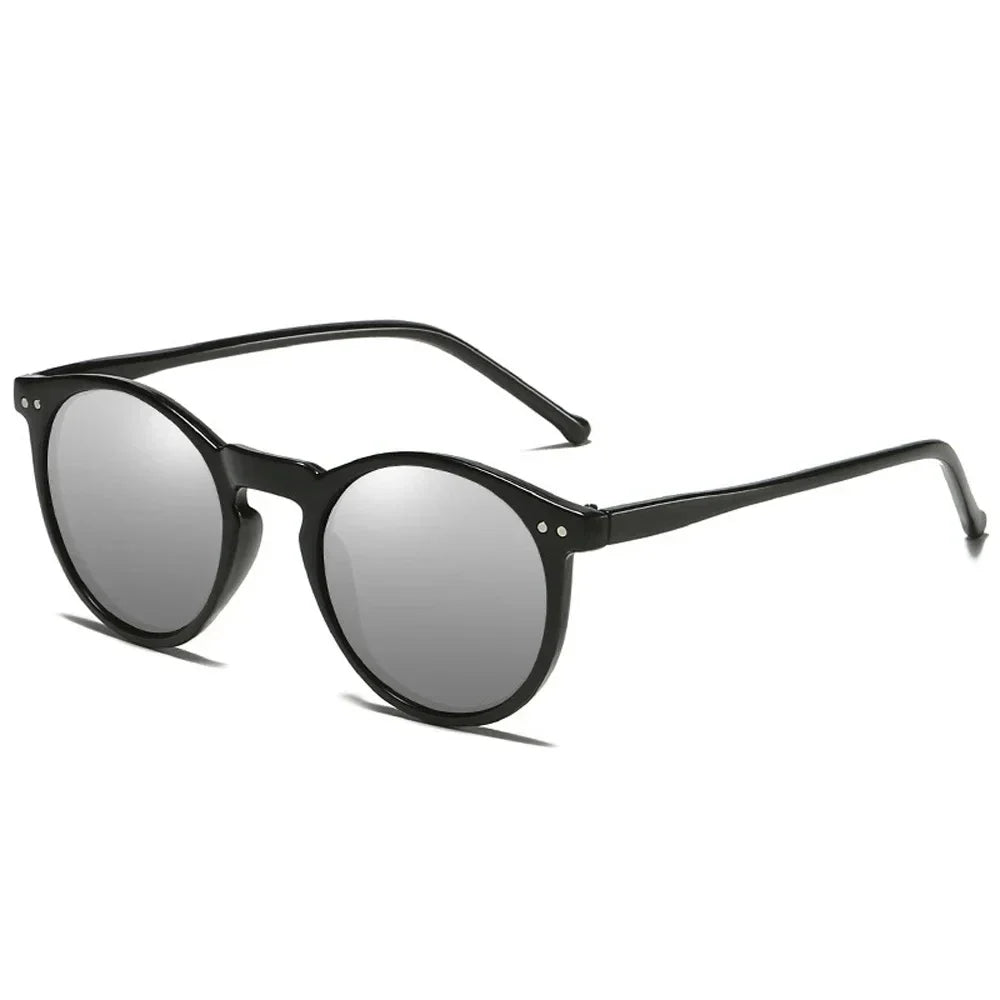 2025 Polarized Retro Round Sunglasses for Men & Women - Designer Vintage UV400 Goggles & Sun Glasses