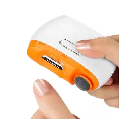 Xiaomi 2-in-1 Smart Electric Nail Clippers – Automatic Polished Armor Trim for Children’s Nail Care