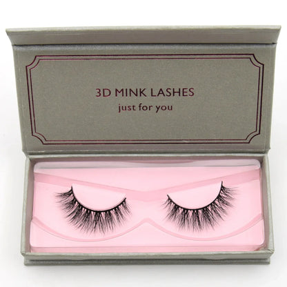 Visofree 3D Mink Lashes – High Volume Natural Black False Eyelashes #108, #109, #110