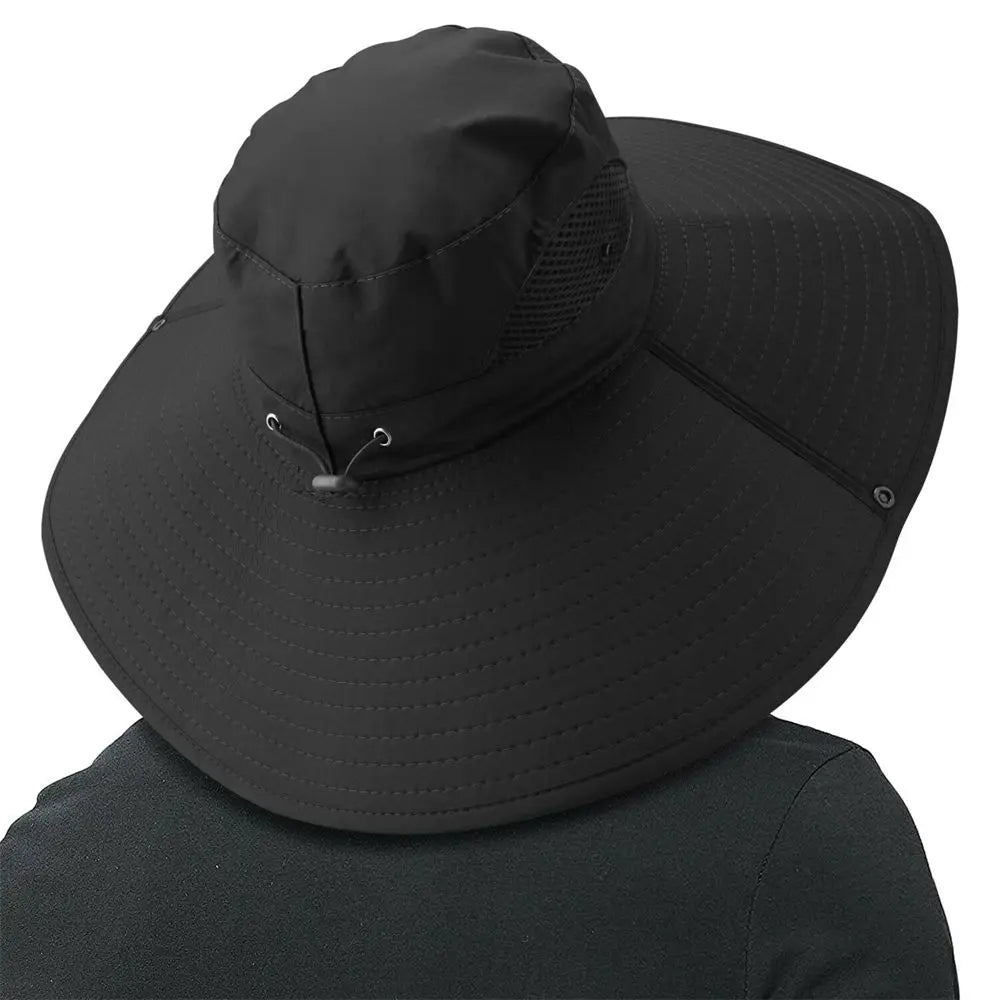 Wide Brim Boonie Bucket Hat – UV Sun Protection for Men and Women – Ideal for Summer Fishing