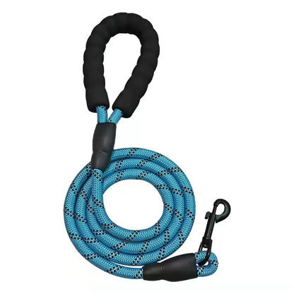 Strong Reflective Dog Leash – Durable Pet Leash for Small, Medium & Large Dogs, Suitable for Pulling & Walking Golden Retrievers