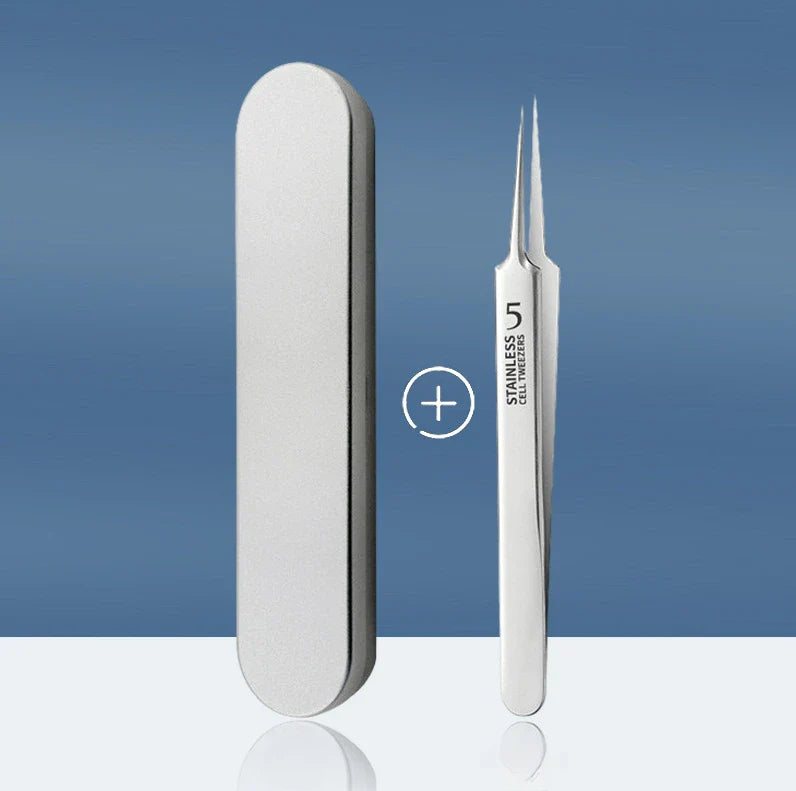 1/3/8PCS Stainless Steel Blackhead Removal Tool Set – Facial Tweezers, Acne Needles & Beauty Blackhead Removers