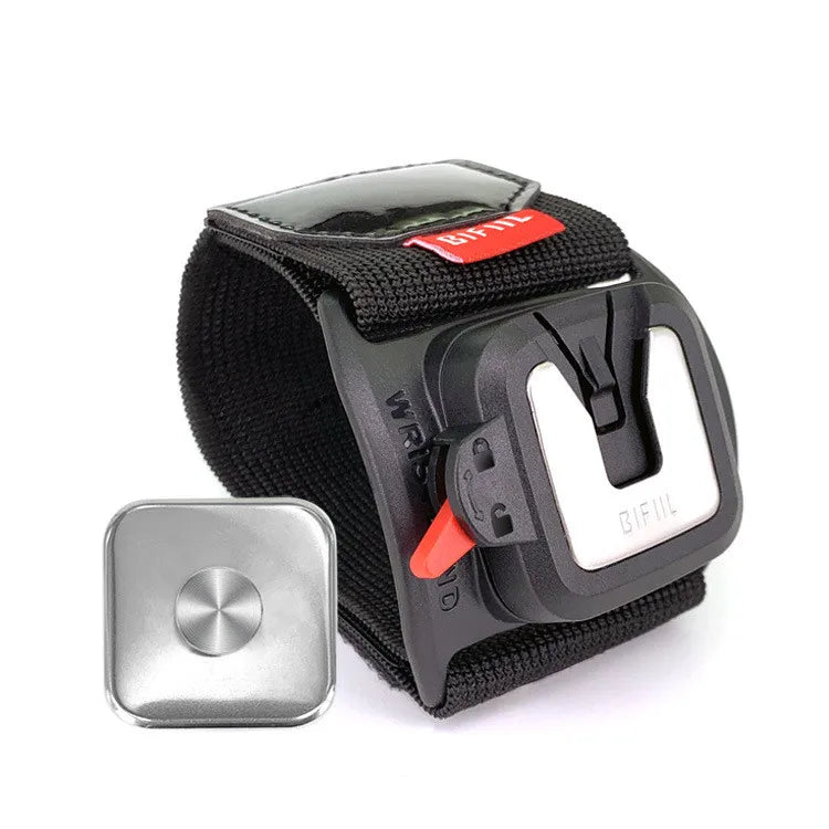 360° Rotatable Wristband Cell Phone Holder – Detachable Armband for Biking, iPhone 15 Pro Max