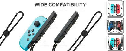 Wrist Strap for Nintendo Switch/OLED – Joy-Con Replacement Lanyard Attachment, Gaming Accessory