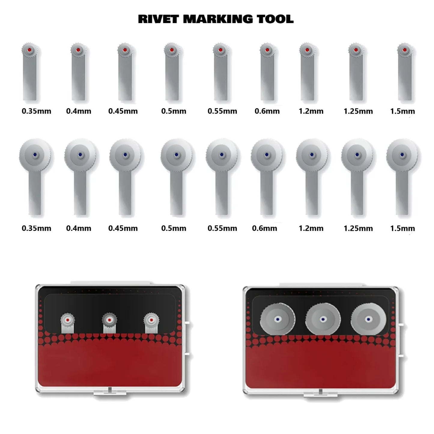 JOYSTAR Rivet Maker Tool – Hobby & Model Craft Accessory with Handle for DIY Building Projects