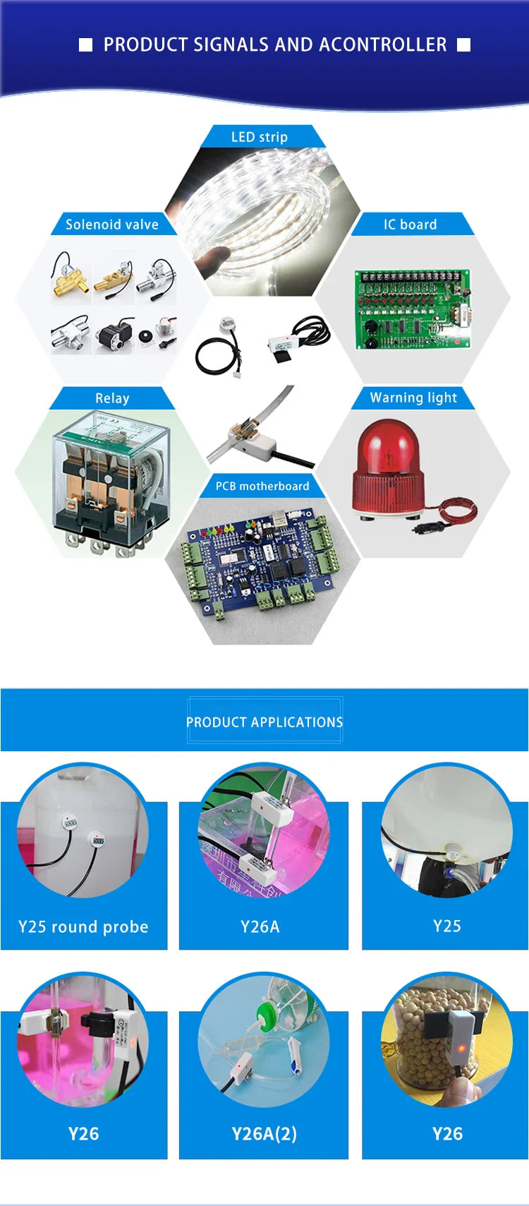 XKC-Y25 Capacitive Liquid Level Sensor – Fast Shipping Non-Contact Water Detection Sensor
