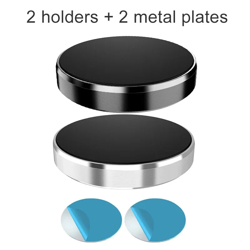 Universal Magnetic Car Phone Holder — Dashboard & Wall Mount Stand for iPhone, Xiaomi, Huawei, Samsung