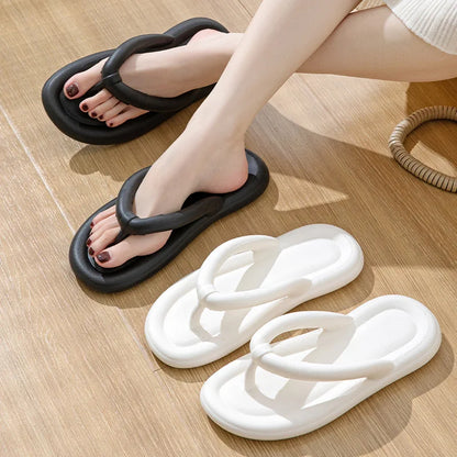 New Summer Candy Color Flip Flops | Cute Soft Sole Eva Beach Slippers | Fashion Sandals for House & Bathroom