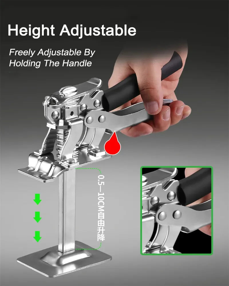 Labor-Saving Lifting Tool | Arm Jack for Door Panels, Drywall, Cabinet Boards, Tile Height Adjuster Elevator Tool