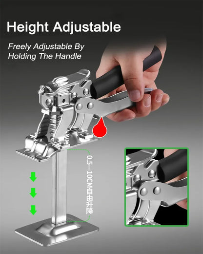 Labor-Saving Lifting Tool | Arm Jack for Door Panels, Drywall, Cabinet Boards, Tile Height Adjuster Elevator Tool