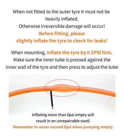 ThinkRider 28g Ultralight Bike Inner Tube — 700x18/25/28 TPU Road Bicycle Tire with 45/65/85mm French Valve