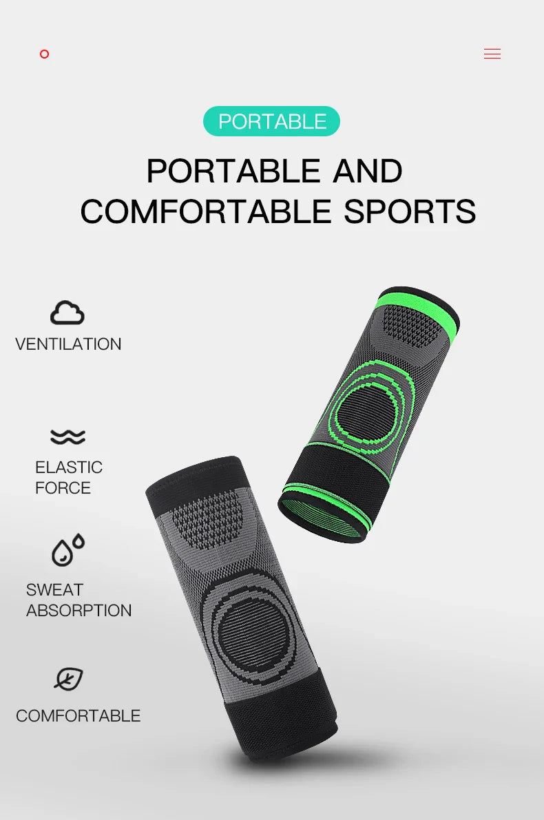 Elastic Elbow Support Sleeve – Nylon Protective Pad for Gym, Sports, Basketball, and Fitness