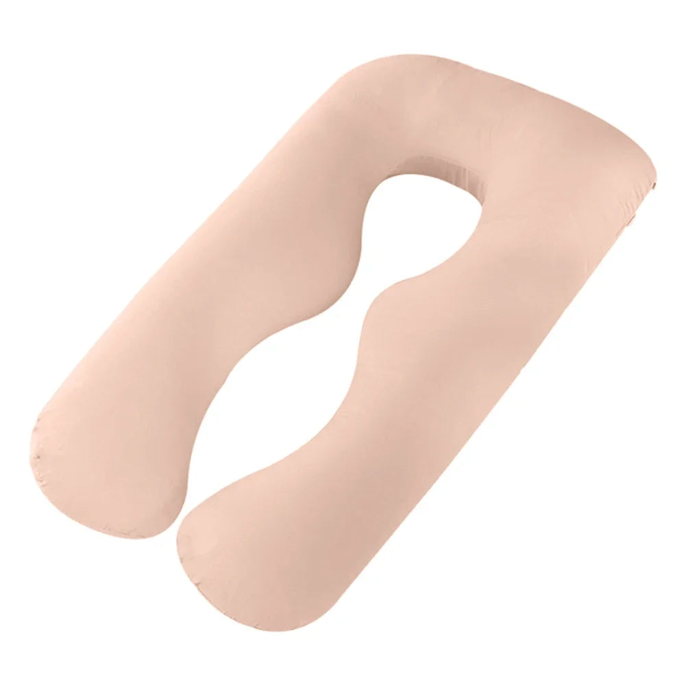 Pure Cotton U-Shaped Maternity Pillow Case – Pregnancy Pillow Cover for Women