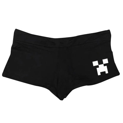 Harajuku Letter Print Y2K Shorts — Punk, Goth, Hiphop, Vintage Streetwear Half Pants for Women