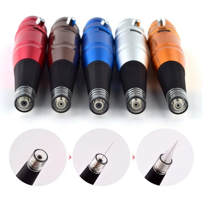 Electric Eyebrow Tattoo Machine - Digital Permanent Makeup Pen for Microblading, Lip & Eyeliner Tattoo
