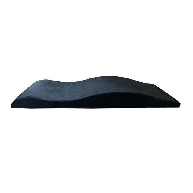 Beauty Salon Curved Extension Lash Bed Topper – Velvet Massage Table Mattress for Eyelash Extensions, Customizable