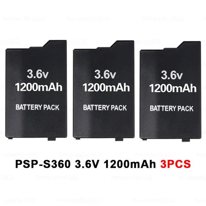 PSP-S360 3.6V Rechargeable Battery – Replacement Lithium Battery for Sony PSP 2000/3000/3001/3004 Game Console