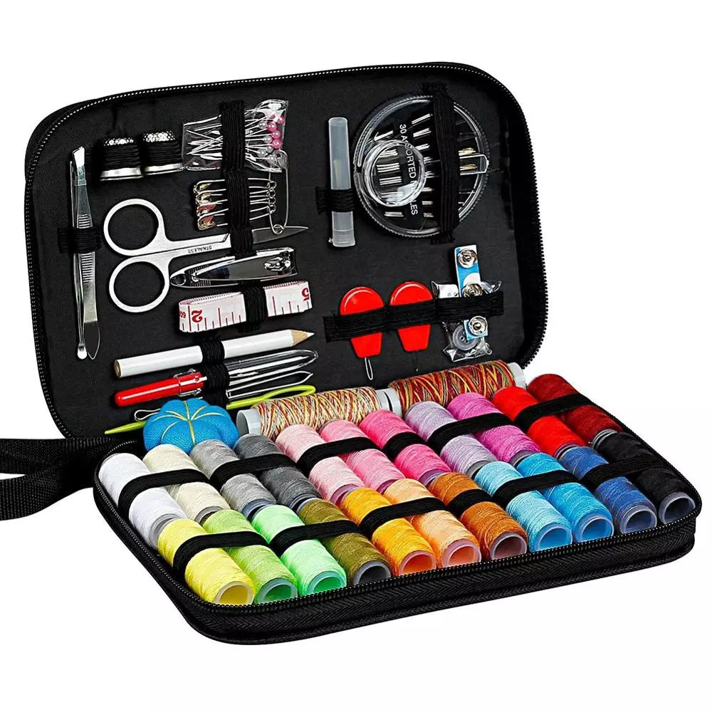 DIY Multi-Function Sewing Box Set: Hand Quilting, Stitching, Embroidery Thread Sewing Accessories Kit