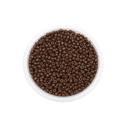 Czech Glass Seed Beads 3/4mm 300/600Pcs - Small Round Loose Charm Beads for DIY Jewelry Making, Earrings, Bracelets & Crafts
