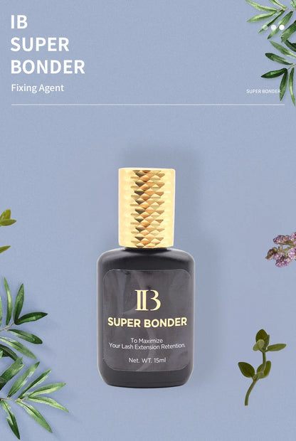 IB Super Bonder 15ml Clear Glue — Original Eyelash Extension Adhesive & Fixing Agent for False Lashes Makeup Tools