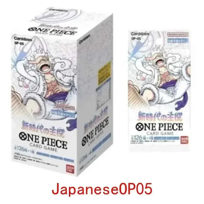 Bandai One Piece OPCG TCG Game Card — Sealed Booster Pack, Collectible Cartoon Cards for Toys & Gifts