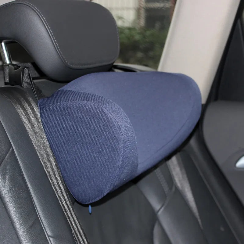 Memory Foam Children's Car Seat Headrest - Safety Neck Pillow for Kids, Car Interior Accessory