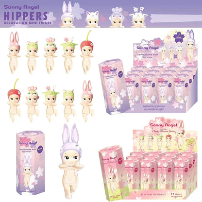 Angel Doll Cherry Blossom Night Series Blind Box | Hippers Action Figure Phone Ornament Gift