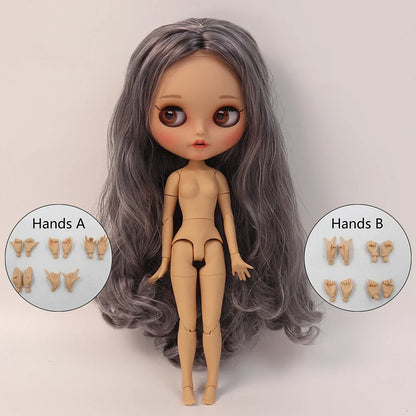 ICY DBS Blythe 1/6 BJD Doll - 30cm Jointed Body Tan Skin Anime Girl Toy