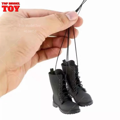 1/6 Scale Male Combat Boots – Long & Short Model Shoes for 12" Action Figure, Soldier Doll Body, In Stock