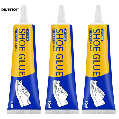 60ml Super Strong Shoe Glue, DIY Repair Adhesive, Waterproof Sneaker & Boot Sealer, Fast Leather Repair