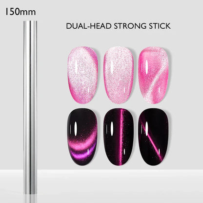 Cat Eye Nail Magnetic Stick – Heart-Shaped Magnet Tool for UV Gel Polish & Manicure Design