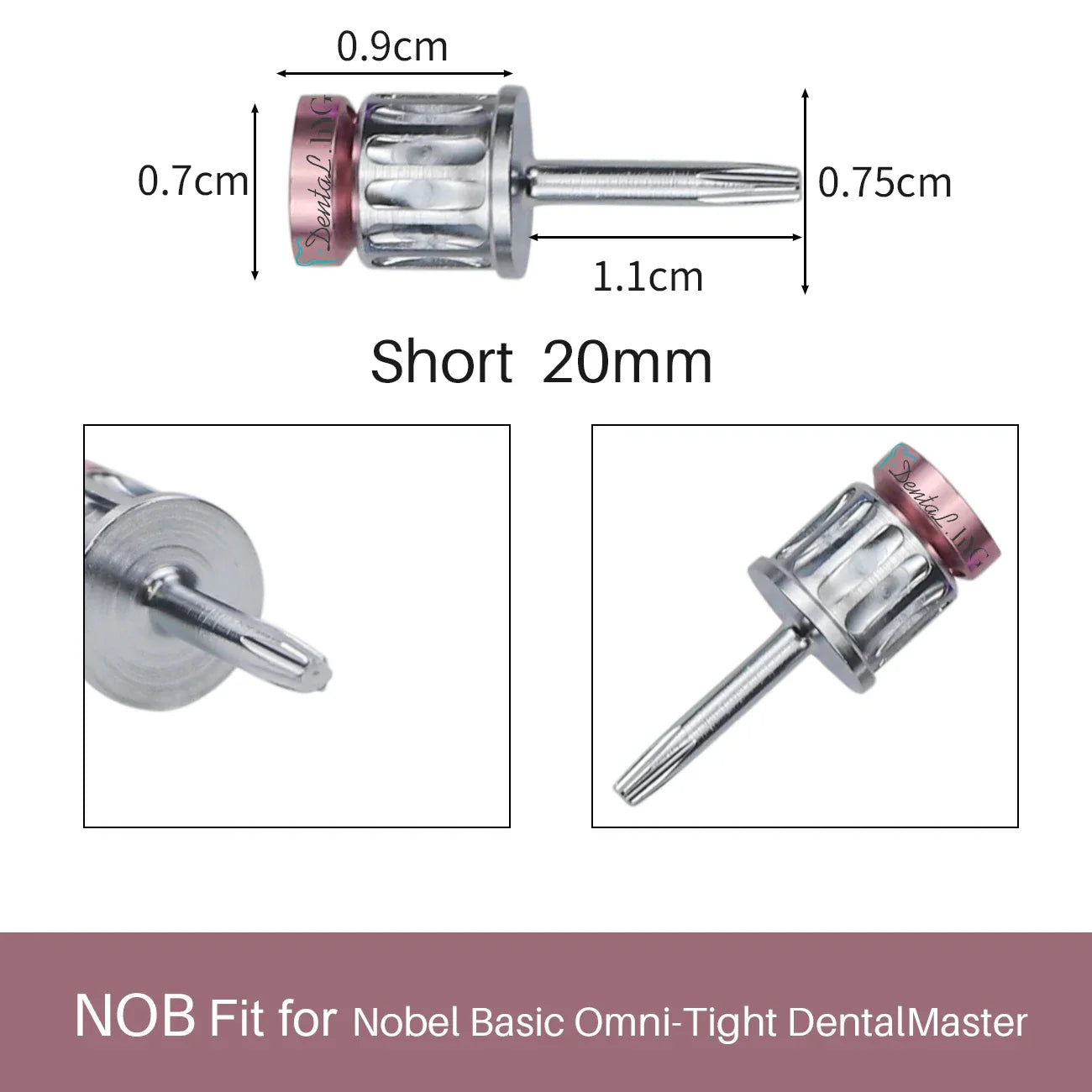 Universal Dental Implant Torque Screwdriver Wrench – Restoration Tool 10-70 NCM