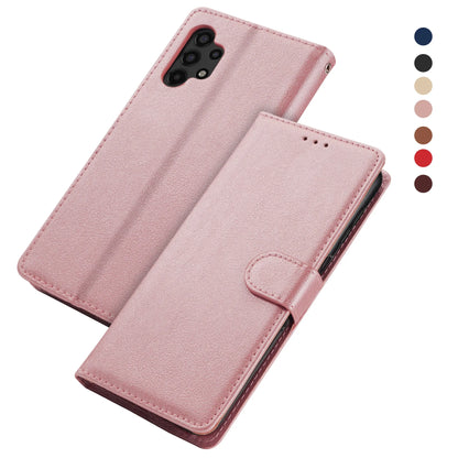 Samsung Galaxy A37–A17–A16–A15–A06–A26–A35–A36–A55–A56–A40–A24–A25 Case - Artificial Leather Flip Wallet Protective Cover
