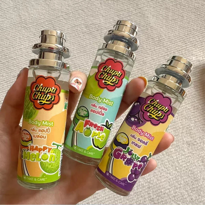 Fresh Fruit Fragrance Perfume Spray – Thai Strawberry, Cantaloupe & Grape Long-Lasting Summer Deodorant (30ml)