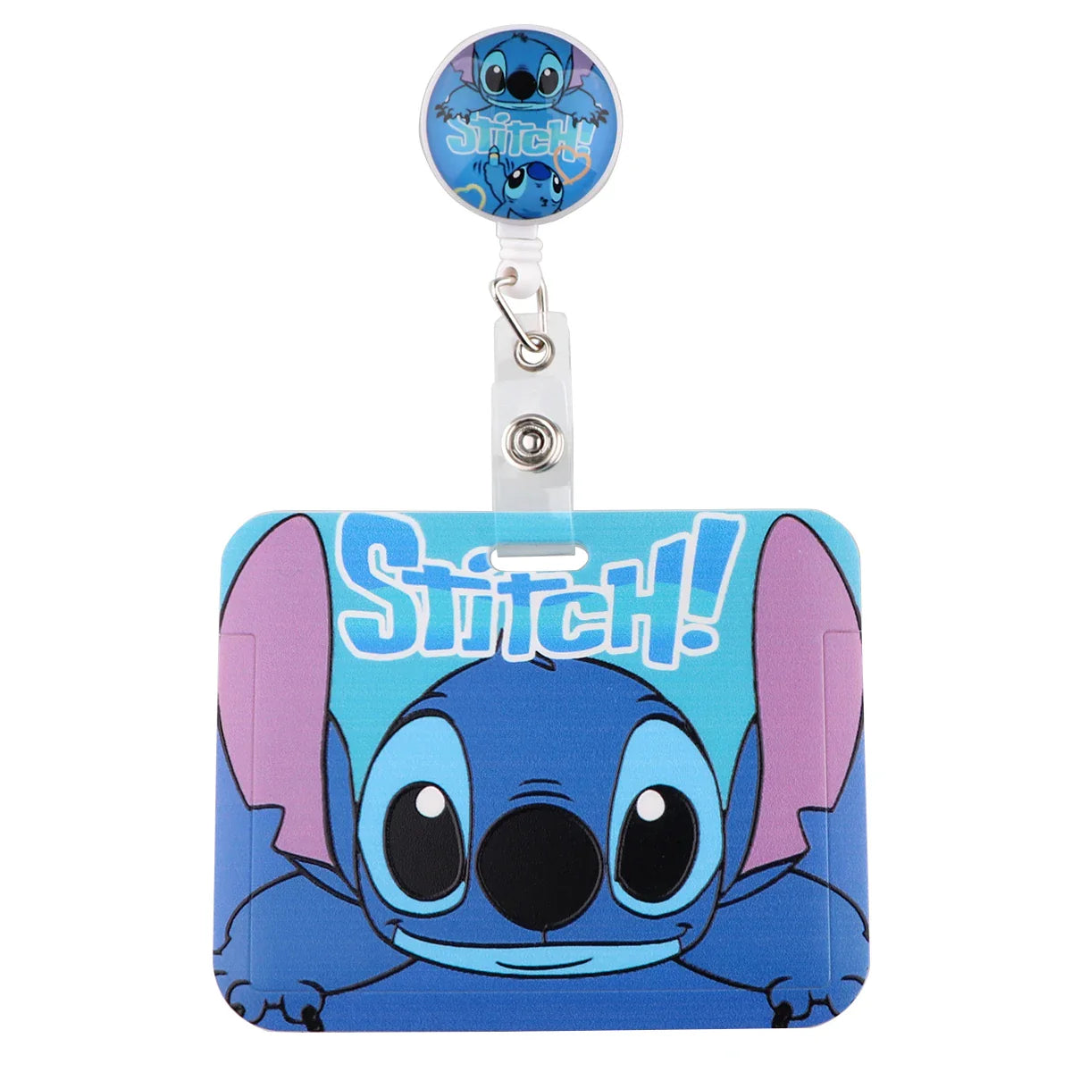 Cute Alien & Angel Cartoon Credential Holder Lanyard for Key, Card Badge & Gym Accessories