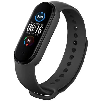 Silicone Watch Strap for Xiaomi Mi Band - Adjustable Replacement Wristband for Mi Band 3 4 5 6 7 Smartwatch