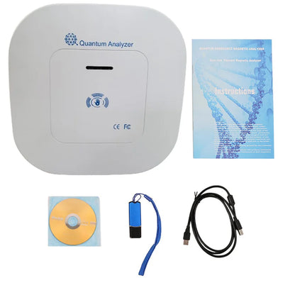 10G Quantum Resonance Magnetic Analyzer Set — Handheld Body Health Analyzer with Detailed Reports