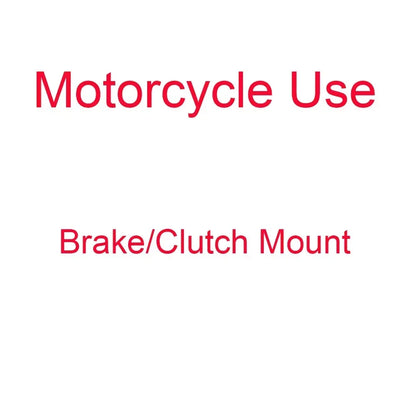 Customized Bicycle & Motorcycle Phone Holder — Fork Stem Handlebar Mount with Dampeners, Brake & Clutch V2 Adaptor