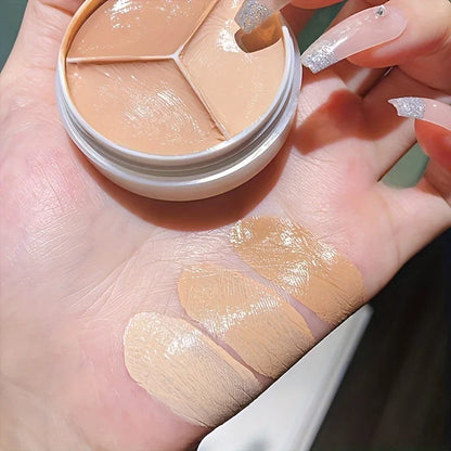Waterproof Concealer Cream Palette – Long-Lasting Full Coverage for Acne, Dark Circles & Spots, Moisturizing Face Makeup