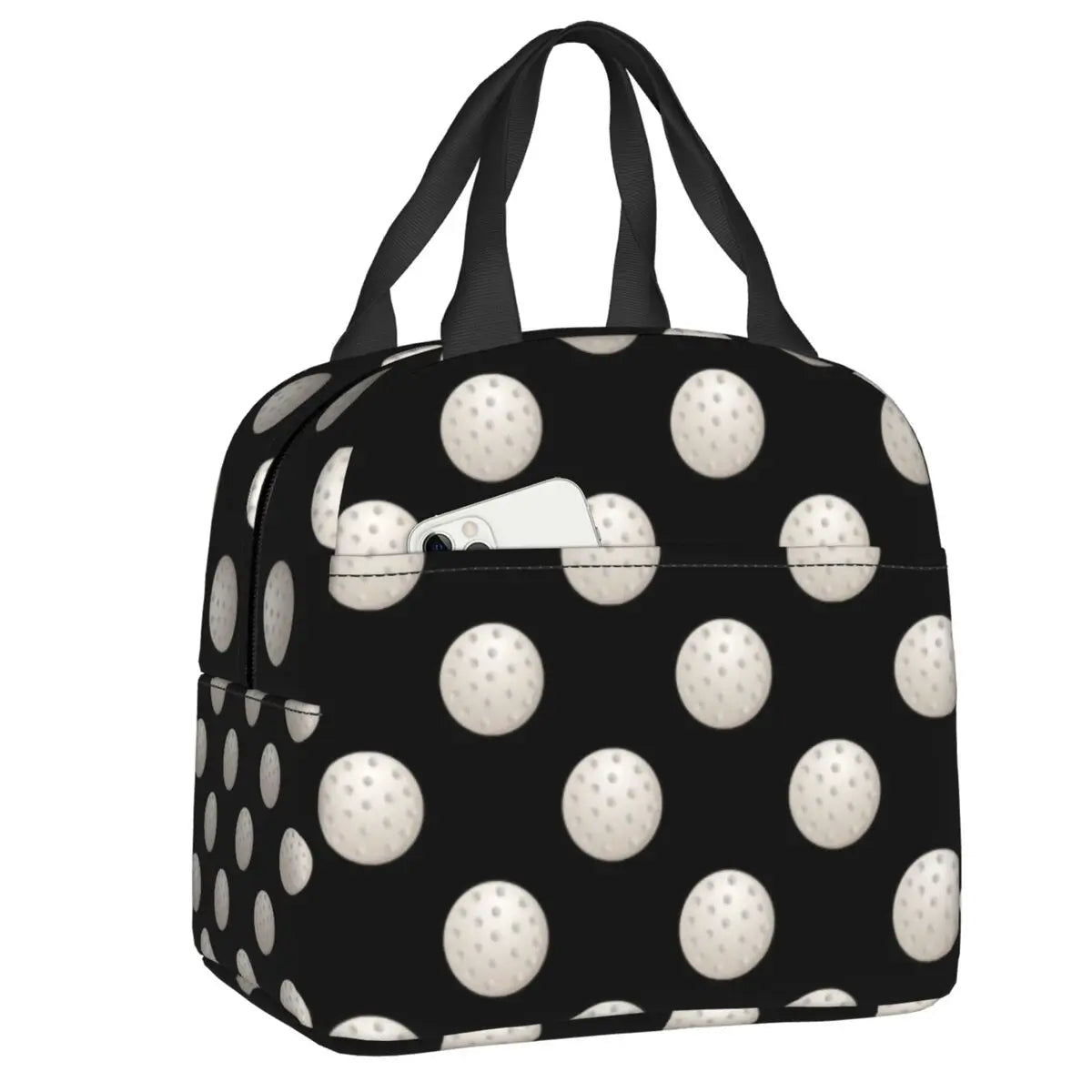 Golf & Beer Insulated Lunch Bag - Reusable Thermal Cooler for Work, School & Sports