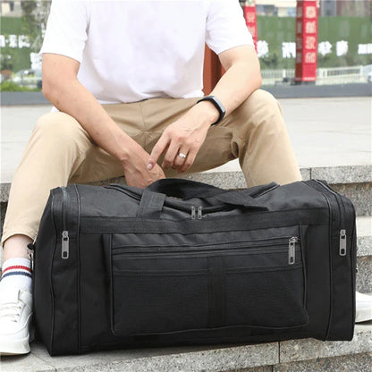 Nylon Travel Duffel Bag for Women & Men – Large Capacity Carry-On, Weekender, Gym & Overnight Sport Tote