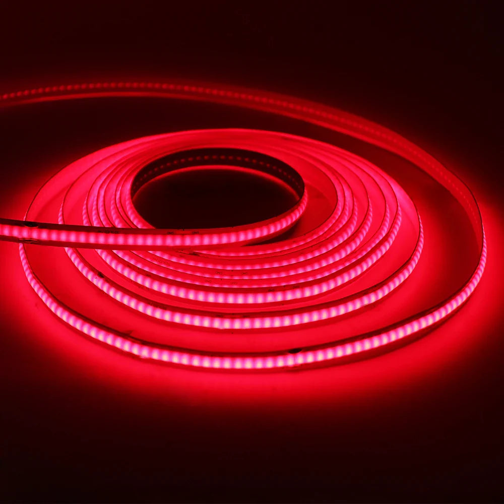 DC 5V USB COB LED Strip Light – Flexible 3mm/5mm/8mm Ribbon Rope in Multiple Colors for TV Backlight & Home Decor