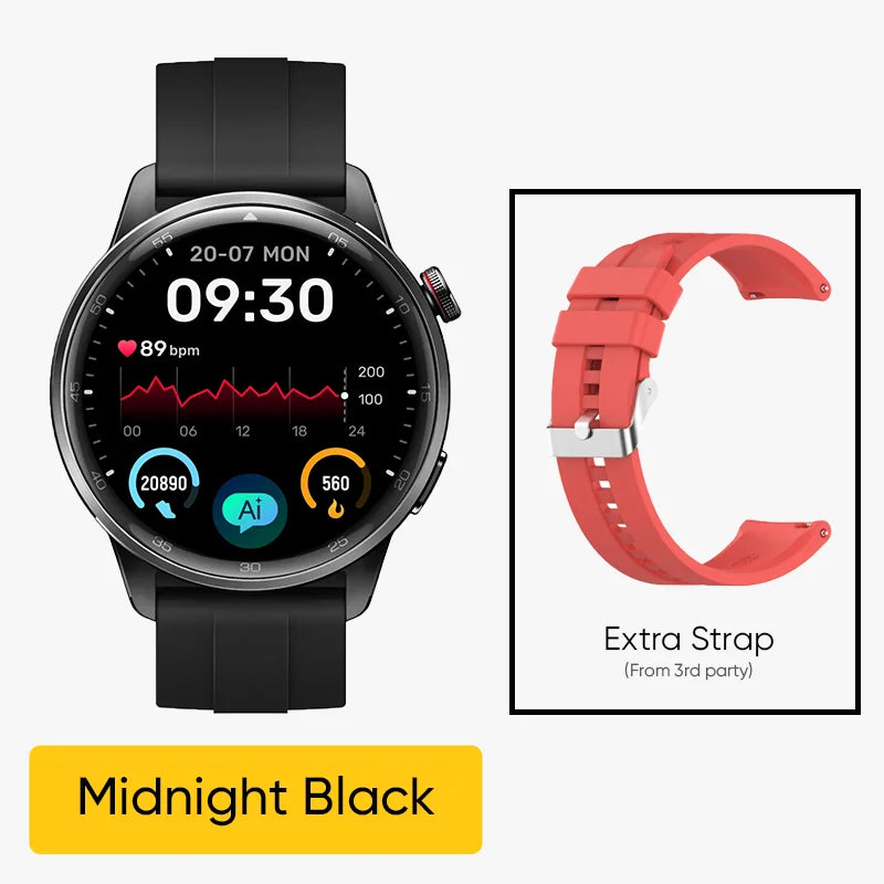 Global Version realme Watch S2 – 1.43'' AMOLED Smartwatch, 20-Day Battery, AI Engine, IP68 Waterproof